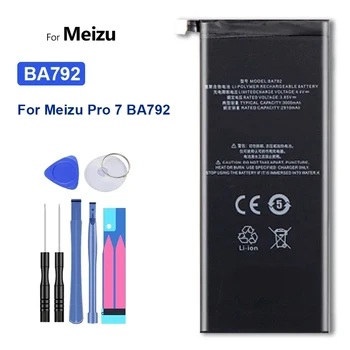 Meizu Pro 7,Pro7, BA 792, BA-792, 공급 추적 번호, 3000Mah, BA792 용 배터리