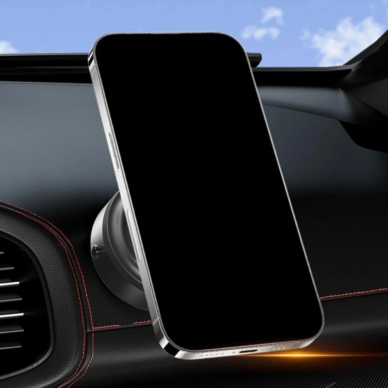 

HX6A Vehicle Phone Mount Bracket Holder Vacuum Suction with Vacuum Attachment 360 Degree Rotation for Safe Driving Experience