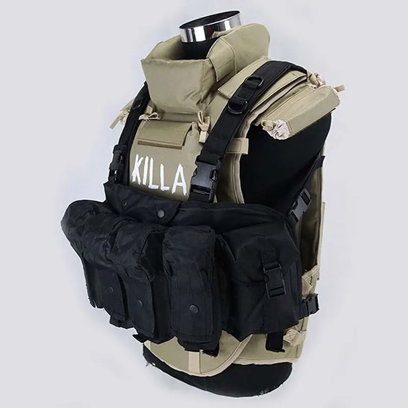Tactical Air Soft 6b13 Killa Protective Vest MASKA-1SCH Metal