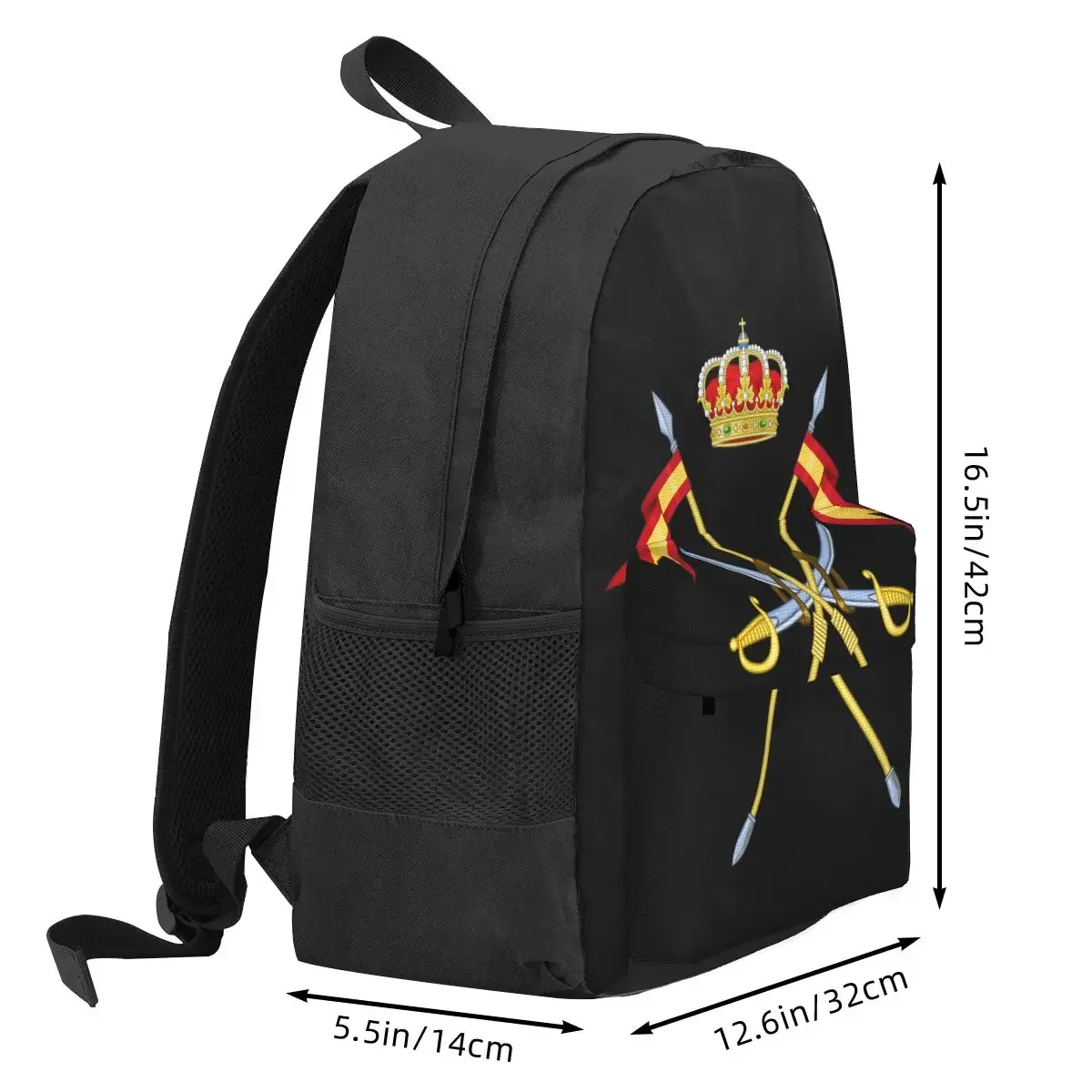 Emblem Of The Spanish Civil Guard Backpack Student BookBag Children School Bag Computer Shoulder Bags for Boys Girls
