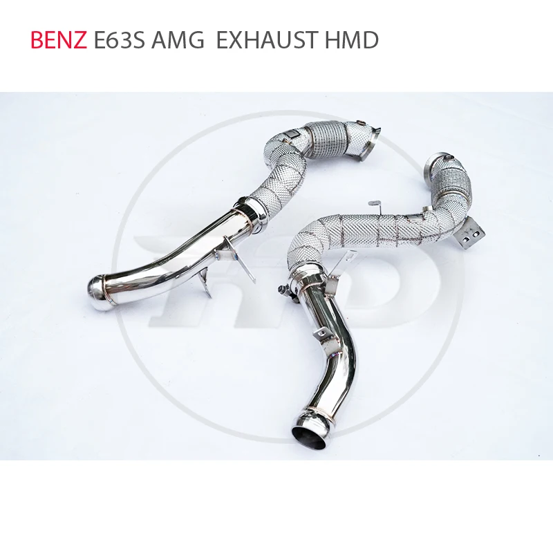 

HMD Exhaust Assembly High Flow Performance Downpipe for Mercedes Benz E63 E63S AMG W213 2016+ Catalytic Converter