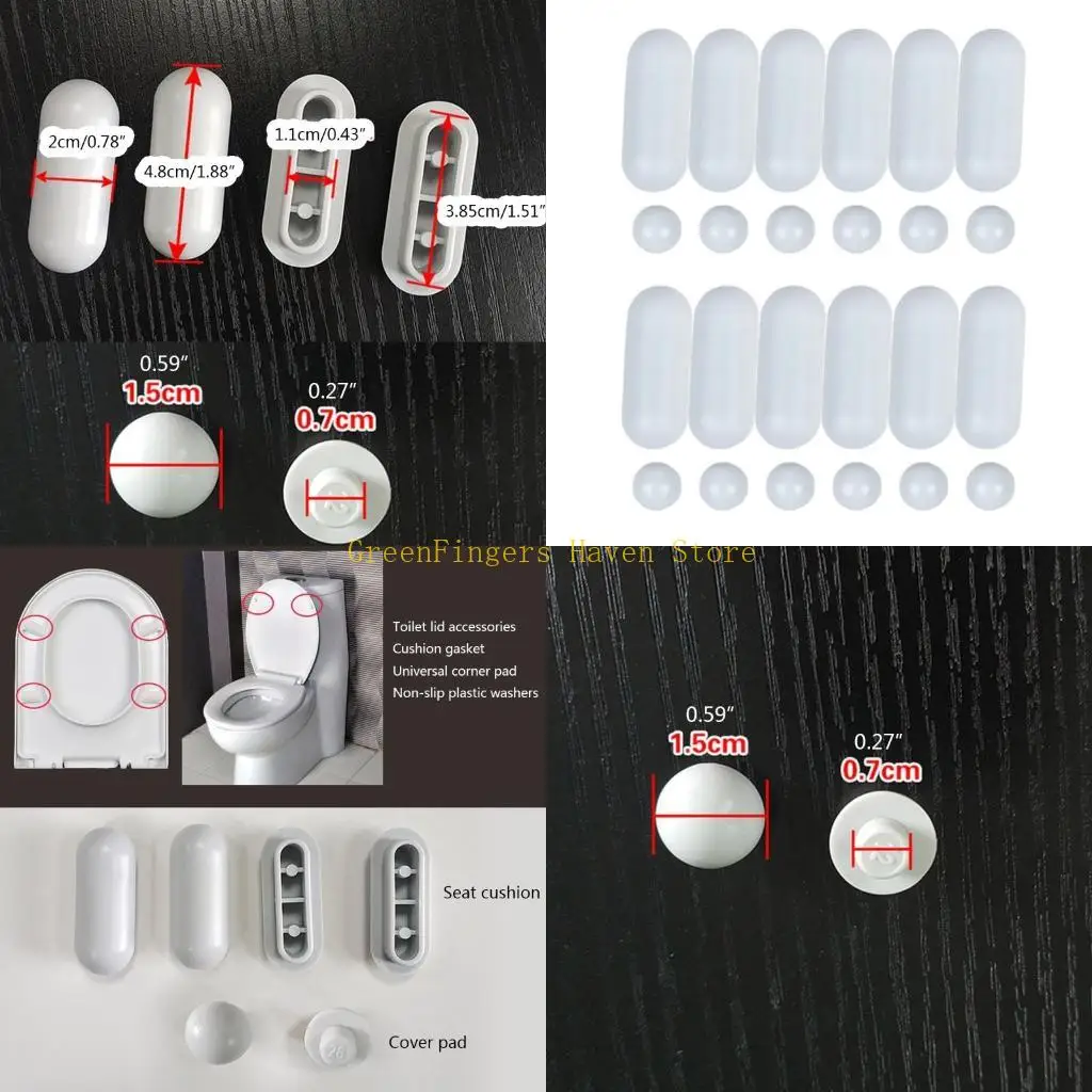 

F68D Restroom for Seat Bumper for Play a Role in Surface for Protection Simple In