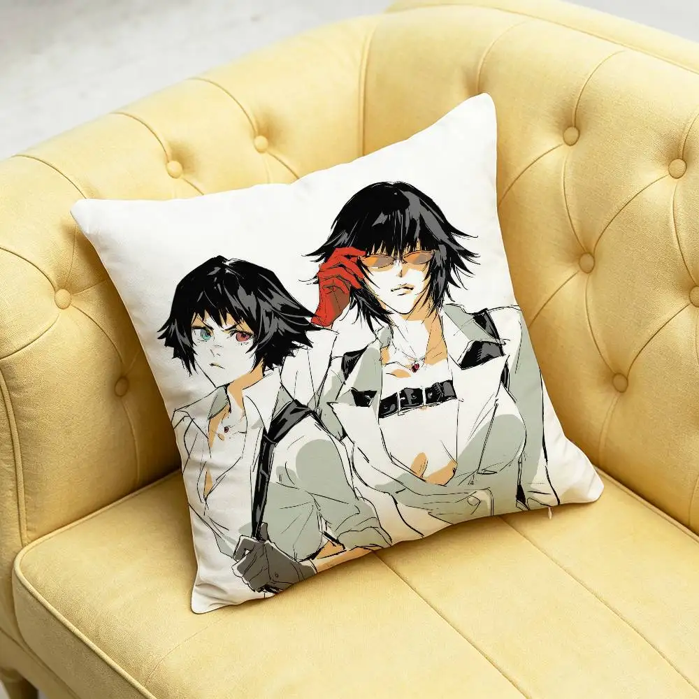 45cm 60cm 40cm Decoration Bed Custom Square Pillowcase Pad Cover For Lady D-Devil May Cry DMC 5 Throw Pillow Case