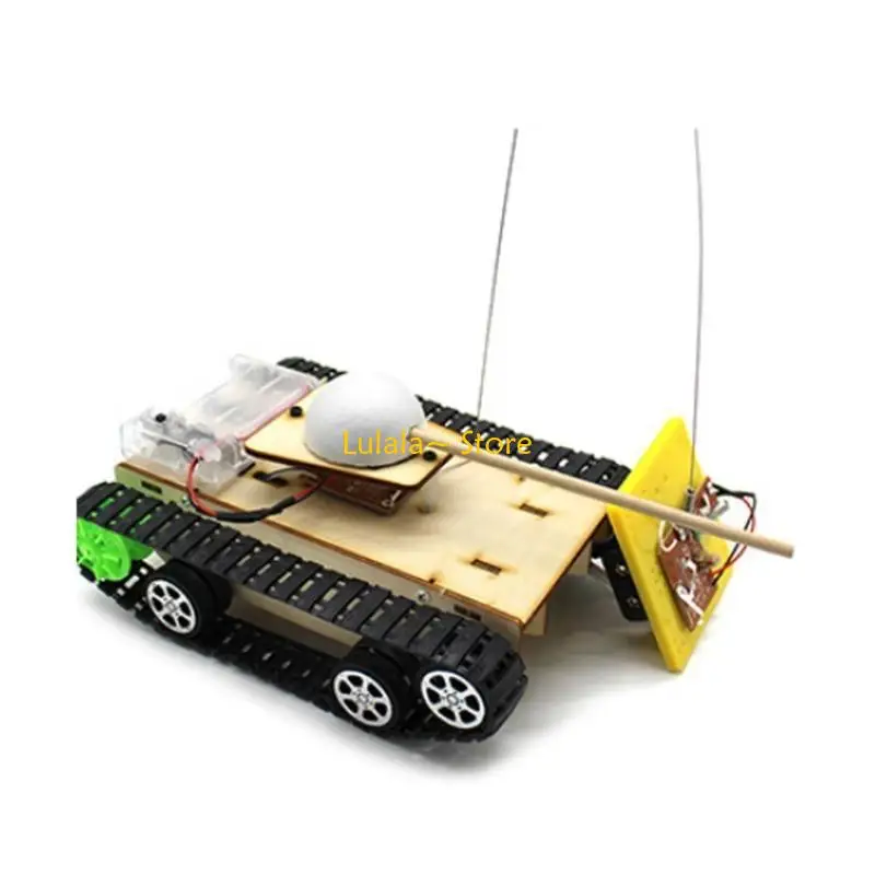 

Y4QA DIY деревянные наборы научный эксперимент электрический внедорожный танк строительный проект STEM игрушка для детей 8-12 в