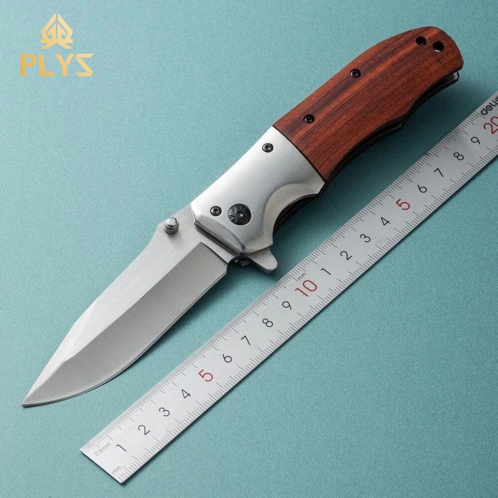Cuchillo de bolsillo plegable, cuchillo EDC con clip de bolsillo para hombres y mujeres, cuchillo para acampar barbacoa al aire libre, cuchillo para senderismo, cuchillo de pesca