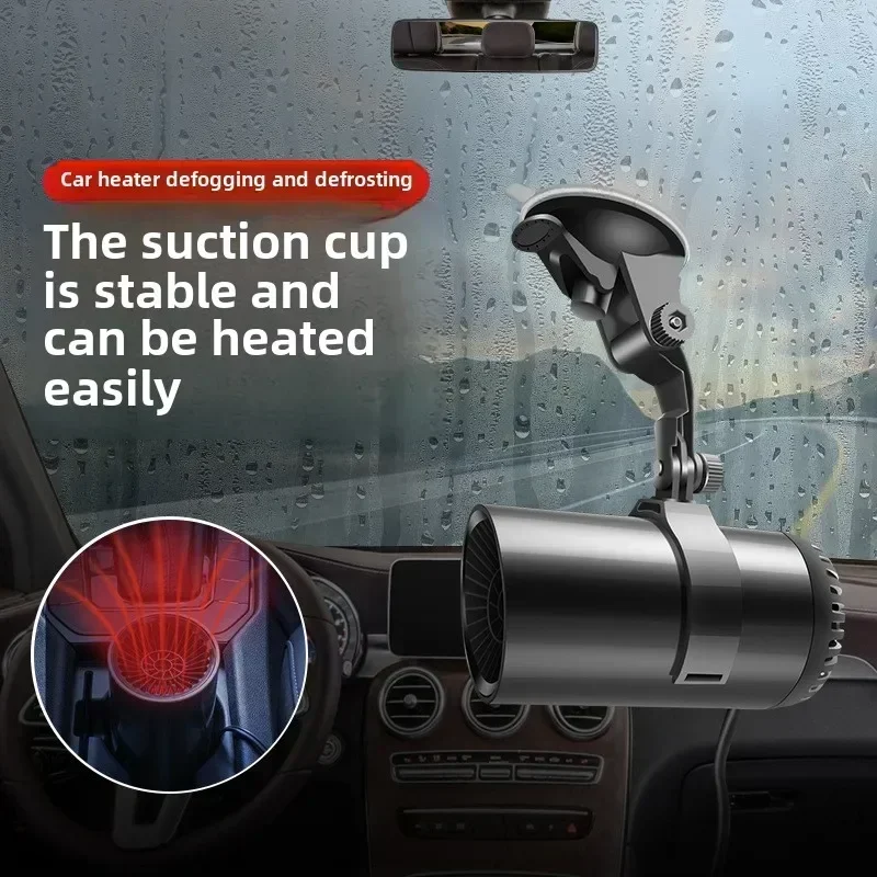 Durable   Car Heater Multifunctional Glass Defogger Purifies Air 12V Car Hot Fan Car Heater