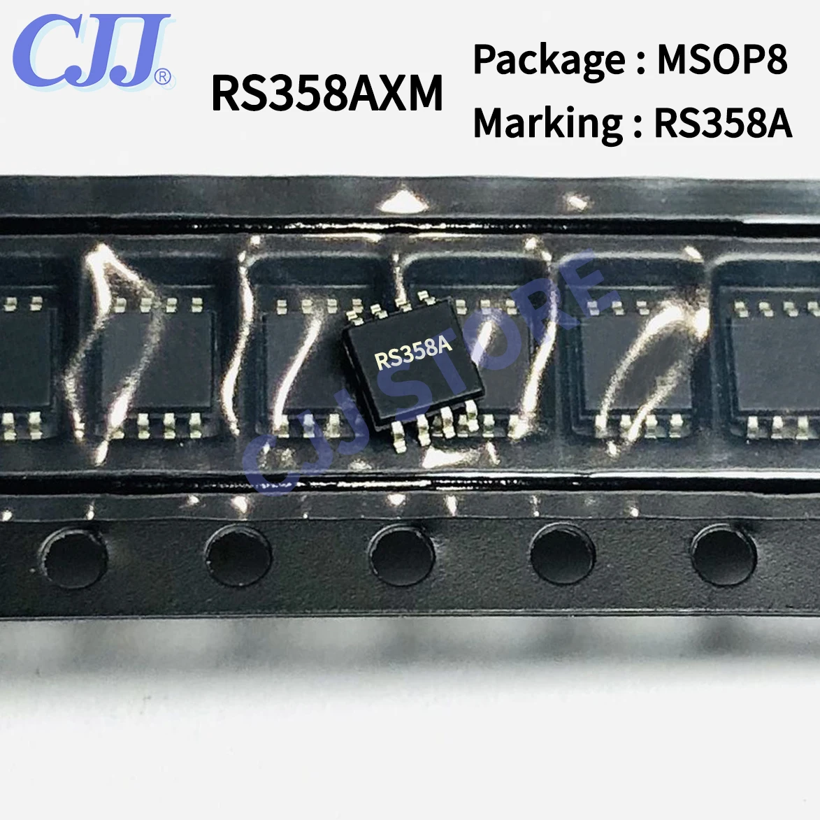 

1~3000PCS/Lot RS358AXM Marking RS358A IC MSOP8 Amplifier new and original
