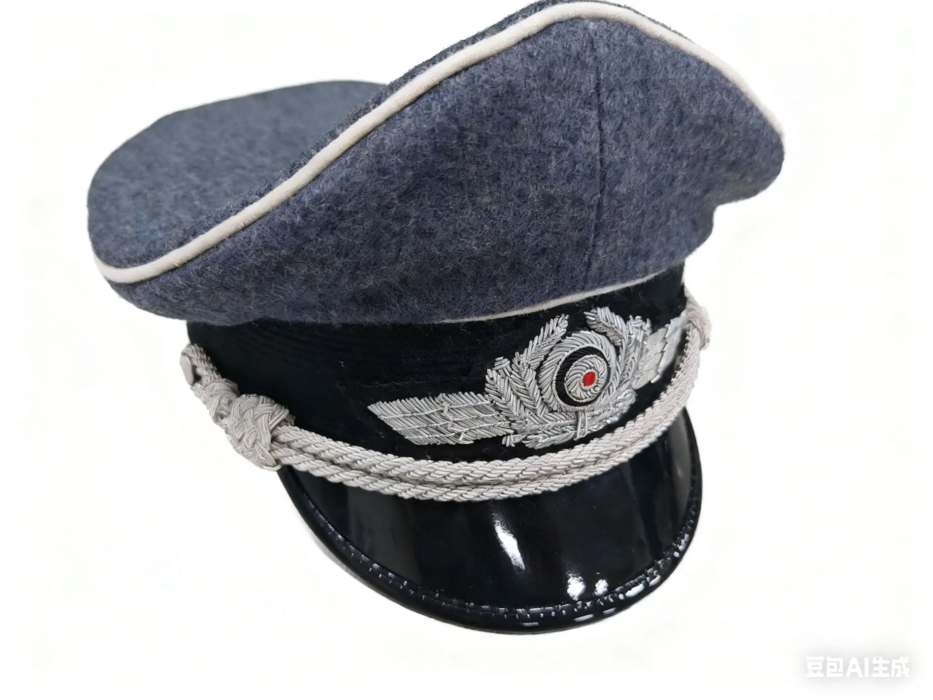 قبعة WW2 E.M.D الألمانية من الصوف LW ذات حواف كبيرة #5