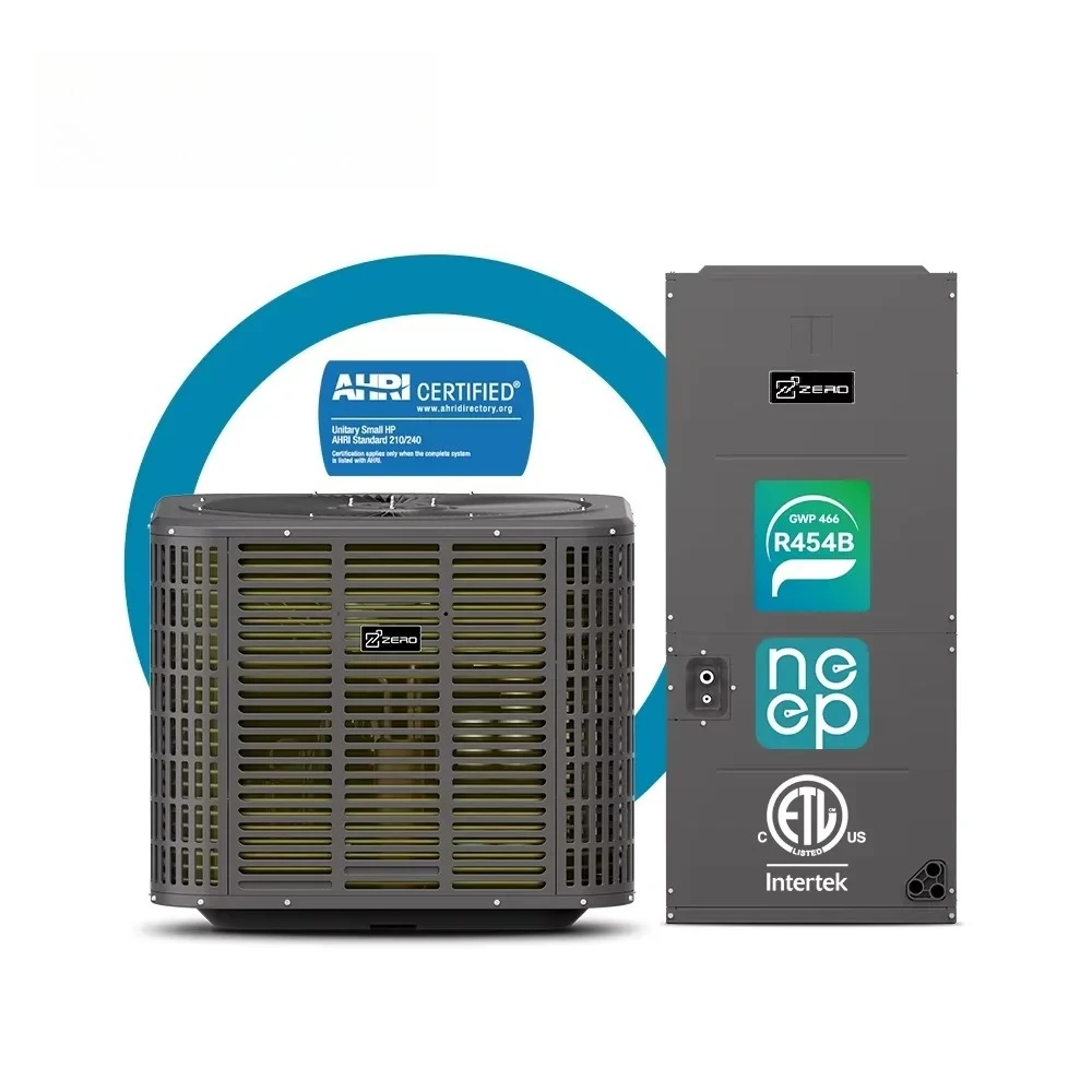 

ZERO R454b New ECO Technology Top Discharge Condenser Air Conditioner On/off and High-Performance Air Handler Unit