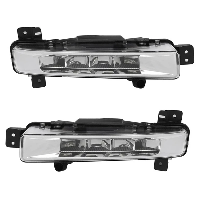 

1Pair Car Daytime Running Lamp Front Bumper LED Fog Light For-BMW G30 G31 G38 5 Series 520I 530I 63177349131 63177349132