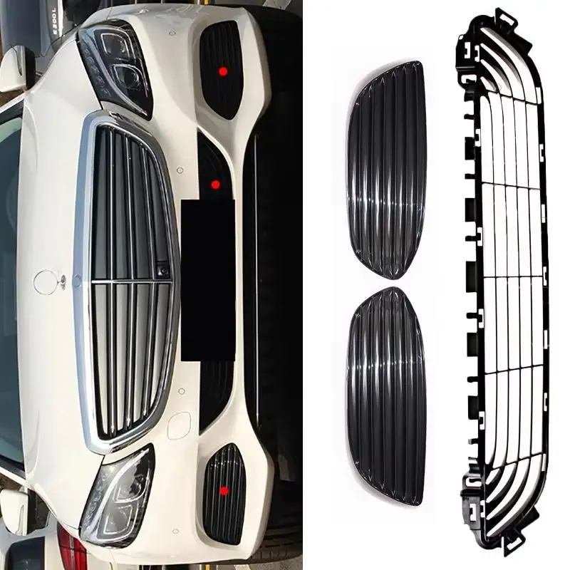 

A2058852023 A2058851523 A2058851623 Для Mercedes Benz C Class W205 Передняя нижняя решетка радиатора левая и правая крышка