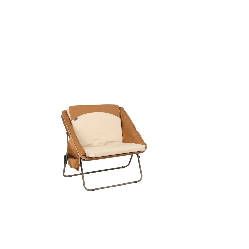 

Ozark Trail Camping Chair, Brown and Beige, Adult