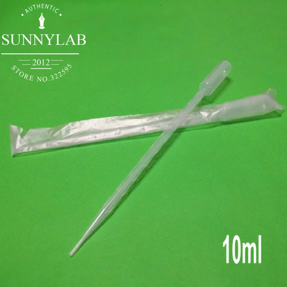 Pipette Transfer steril plastik, 50 buah 100 buah 200 buah 1ml-10ml dengan kemasan aseptik independen