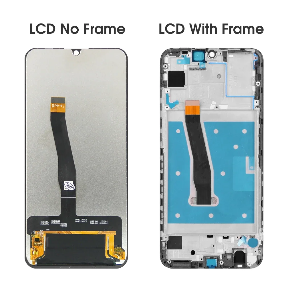 6.21\'\'For HUAWEI P Smart 2019 For AMOLED POT-LX1 LX1AF LX2J LX3 LX1A LCD Display Touch Screen Digitizer Assembly Replacement