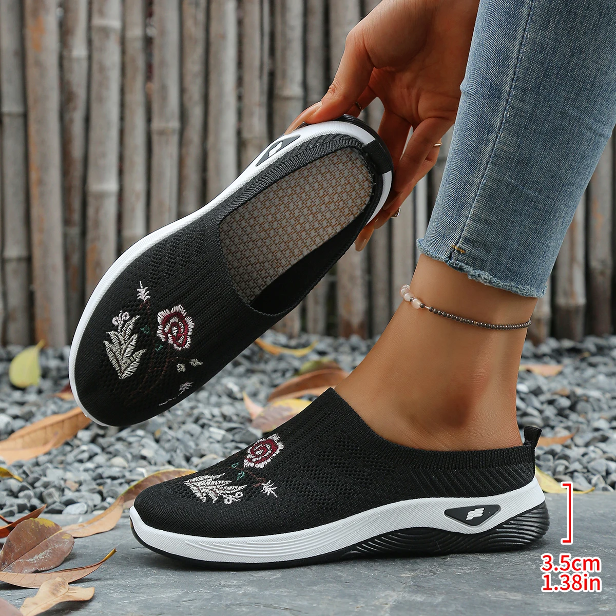 Women Shoes Women's 2026 Embroidered Women's Slippers with Ethnic Characteristics Summer Shoes Sale Shoes with Free Shipping image 2