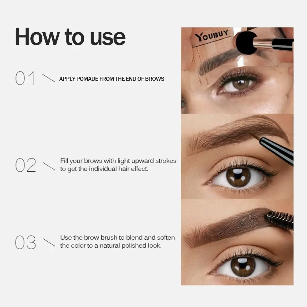 Hot Longwear Getinte Brow Gel Waterdichte SmudgeProof Vloeibare Wenkbrauw Make-up Sterk Getinte Langdurige Vloeibare Eye Brow Oogmake-up