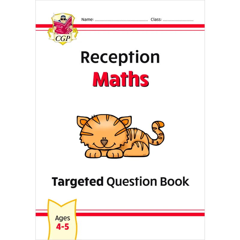 

New Reception Maths Targeted Question Book CGP Books Coordination Group Publications 9781789089158 Book
