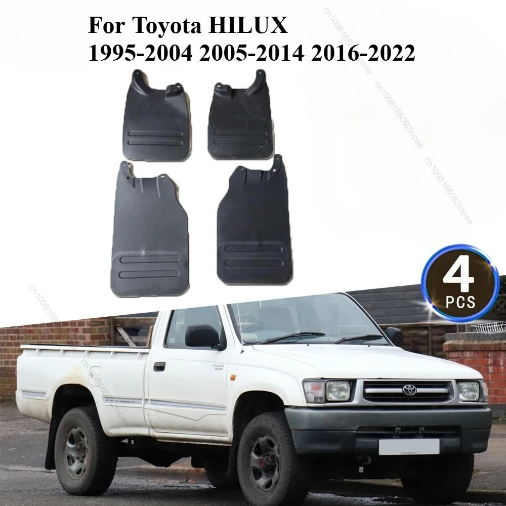 

Брызговики, брызговики, брызговики переднего и заднего колеса, экстерьер для Toyota HiLux 4WD 2016-2022 2005-2014 1995-2004, аксессуары