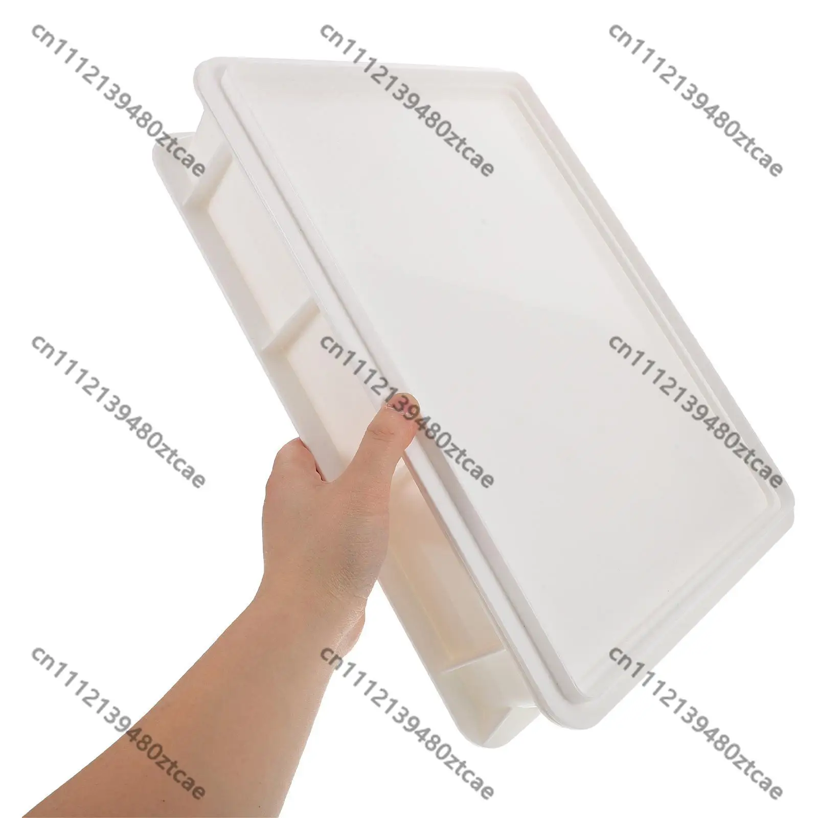 Stackable Dough Proofing Box with Lid, Pizza Dough Protection Tray Proofer Container, Household Reusable Fermentation Tray