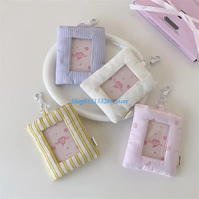 G88D 3 Inch Pocket Sized Card Case Photo Holders Card Protective Sleeve With Reinforced Edges Secures Instants Camera Photos