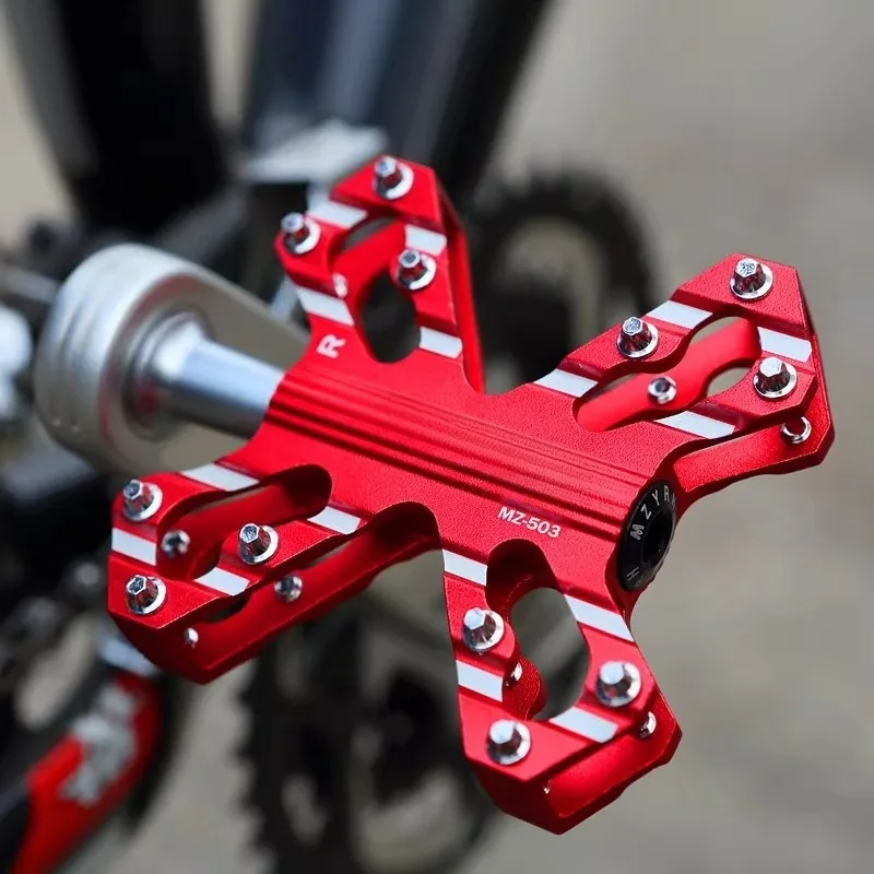 1 Paar Fahrradpedale aus dreifachem Aluminium, Universalpedale für Mountainbikes und Rennräder