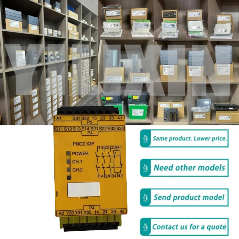 

New Original PNOZ X3P 777310 Safety Relay