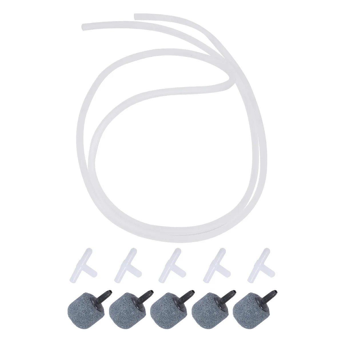 

11Pcs Aquarium Oxygen Accessories Air Pump Accessories Oxygen Tube Fittings Flexible Clear Airline Tube for Fish Tank