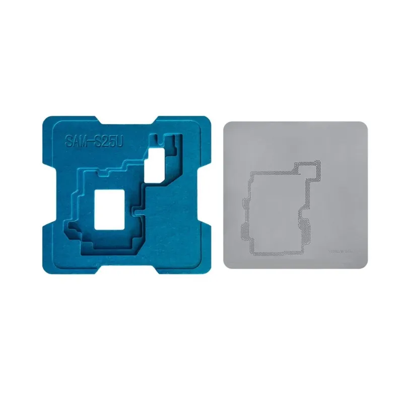 【Price Drop !!】BGA Stencil Kit For S25ultra Motherboard Middle Layer, Precision Square Hole BGA Reballing Template Repai