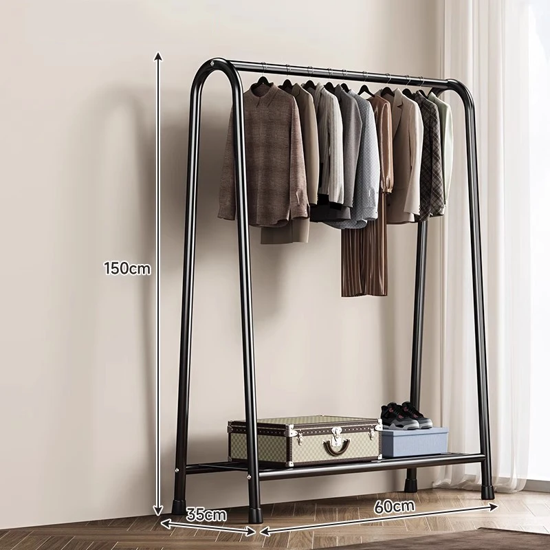 Floor Wooden Coat Racks Wardrobes Wall Storage Space Saving Organizer Coat Racks Bedroom Nordic