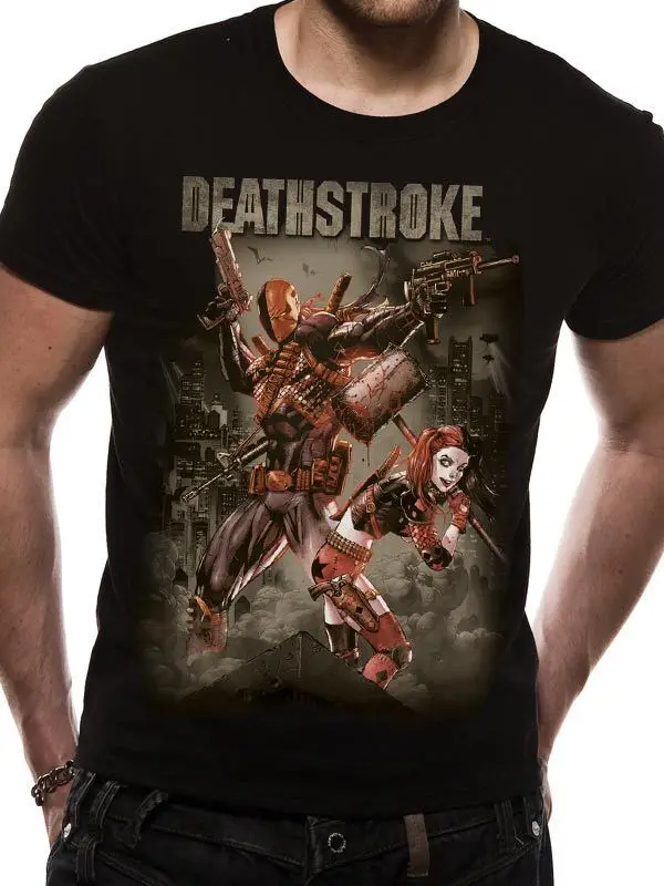 Deathstroke T Shirt Official  Tee Small  Cotton Luxury brand vintage oversized