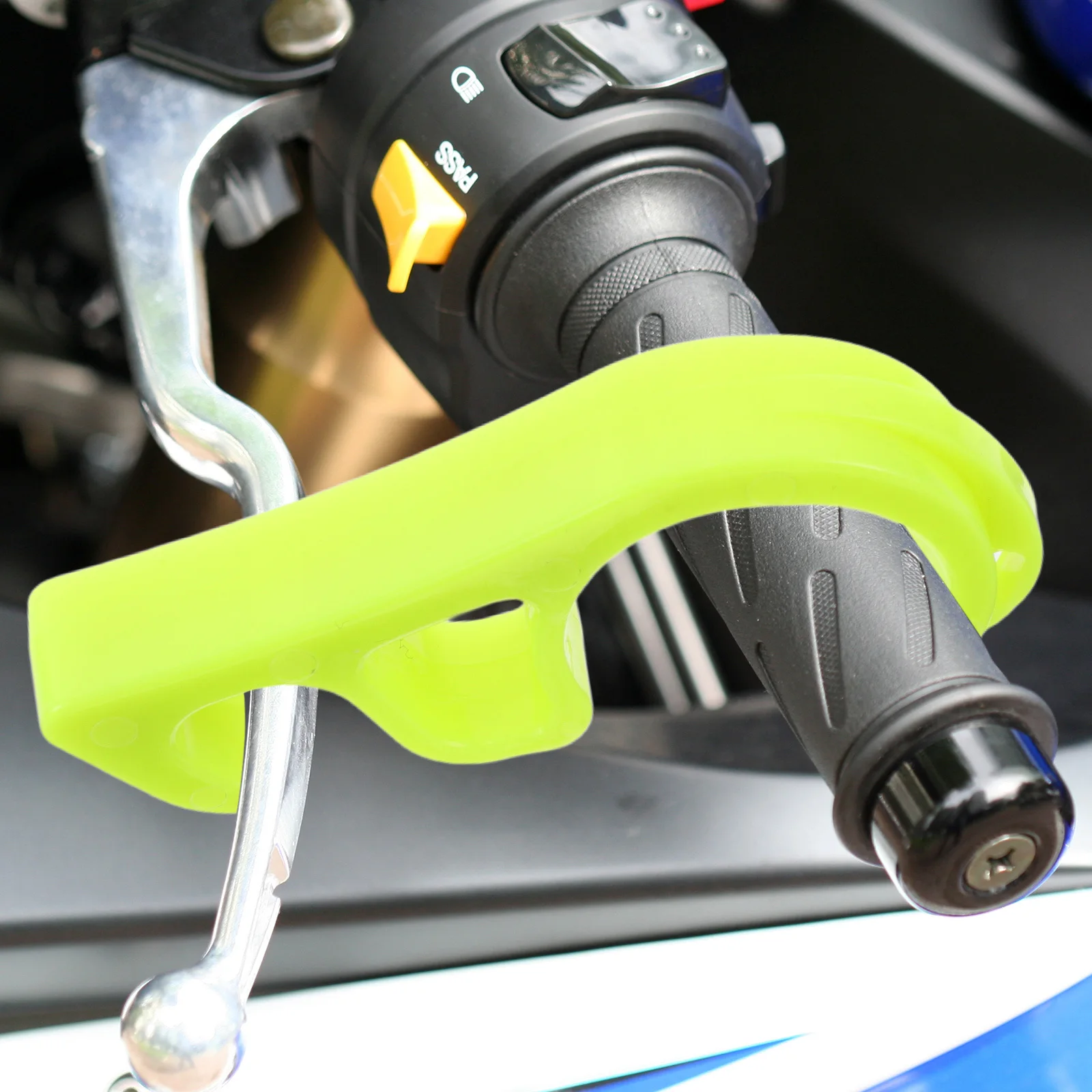 

6Pcs Handlebar Brake Security Lock: Motorcycle Parking Tool for Stable Stop - Anti-Slide Garage Assist Accessory