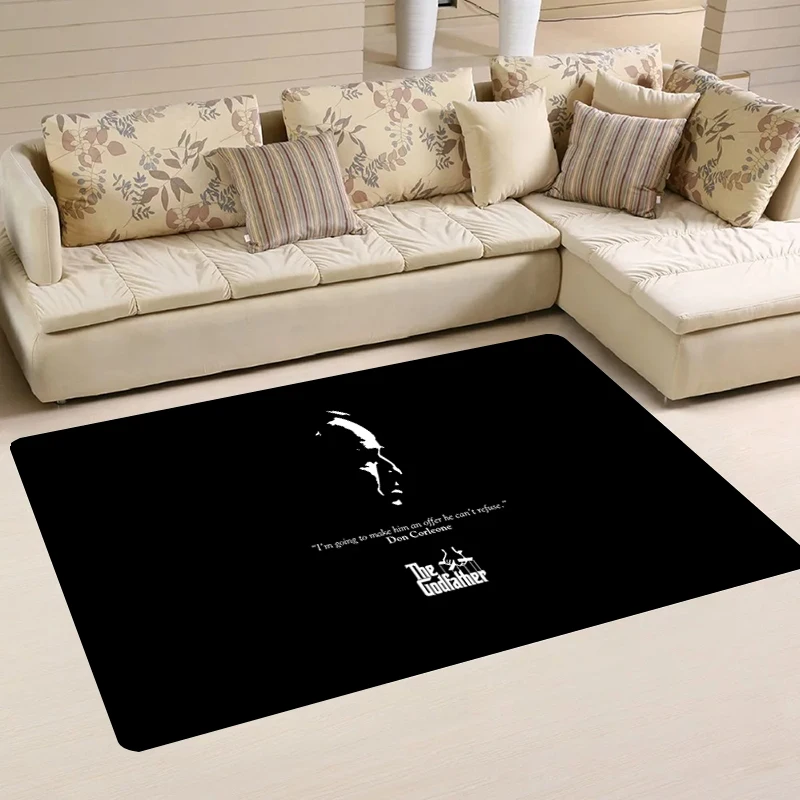 Home Movie The G-GodFather Room Rugs Kitchen Rug Doormat Entrance Door Bathroom Mat Balcony Carpets Foot Carpet Mats Bath House