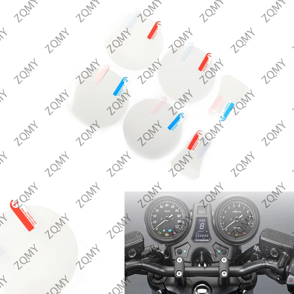 2Sets Motorcycle Dashboard Instrument Screen Protector Film For Honda CB1100EX 2014-2022 & CB1100RS 2017-2022 CB1300