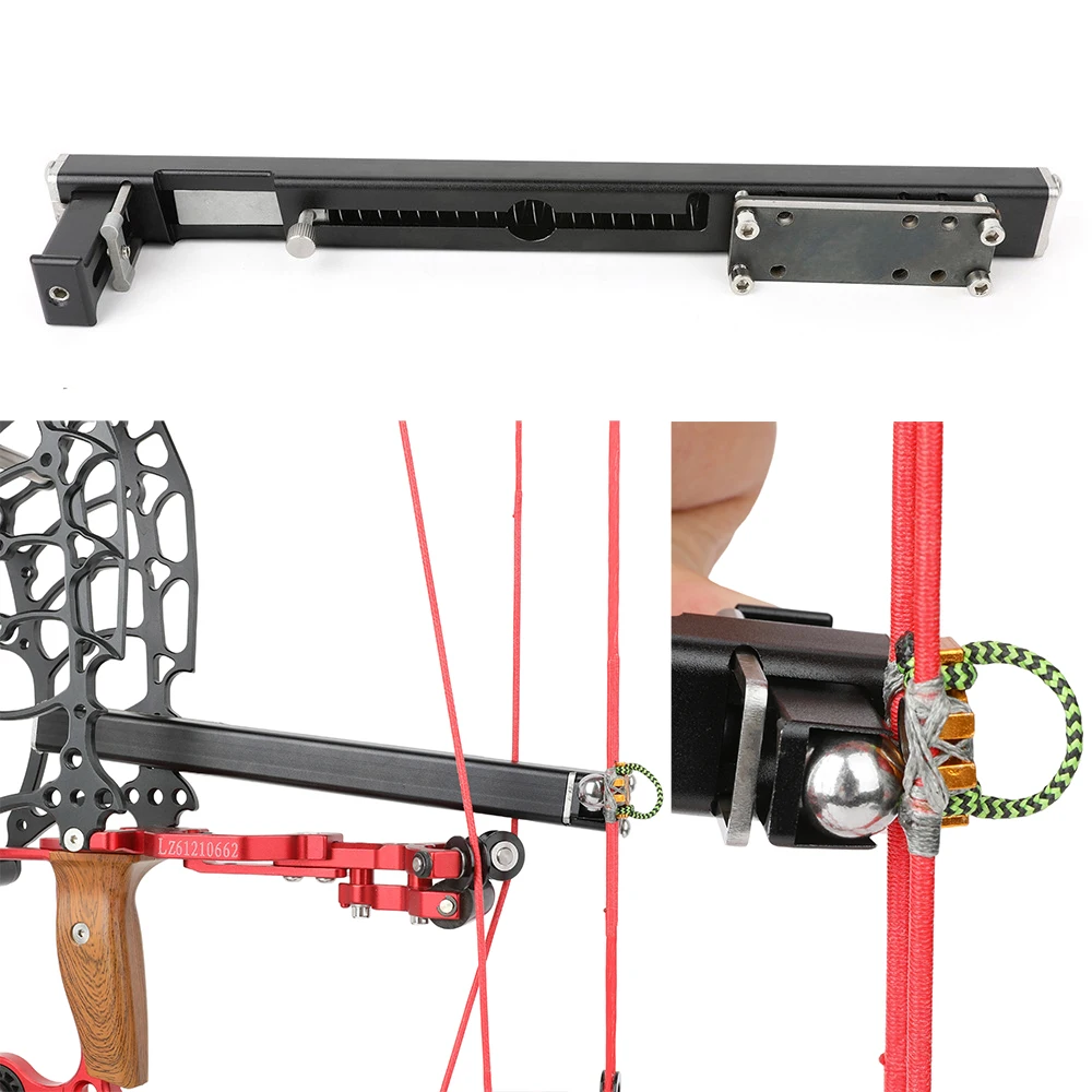 Dual-purpose Compound Bow Rapid Steel Ball Launcher Aluminum Alloy Fit 12-13mm Steel Ball Archery Outdoor Hunting Accessories