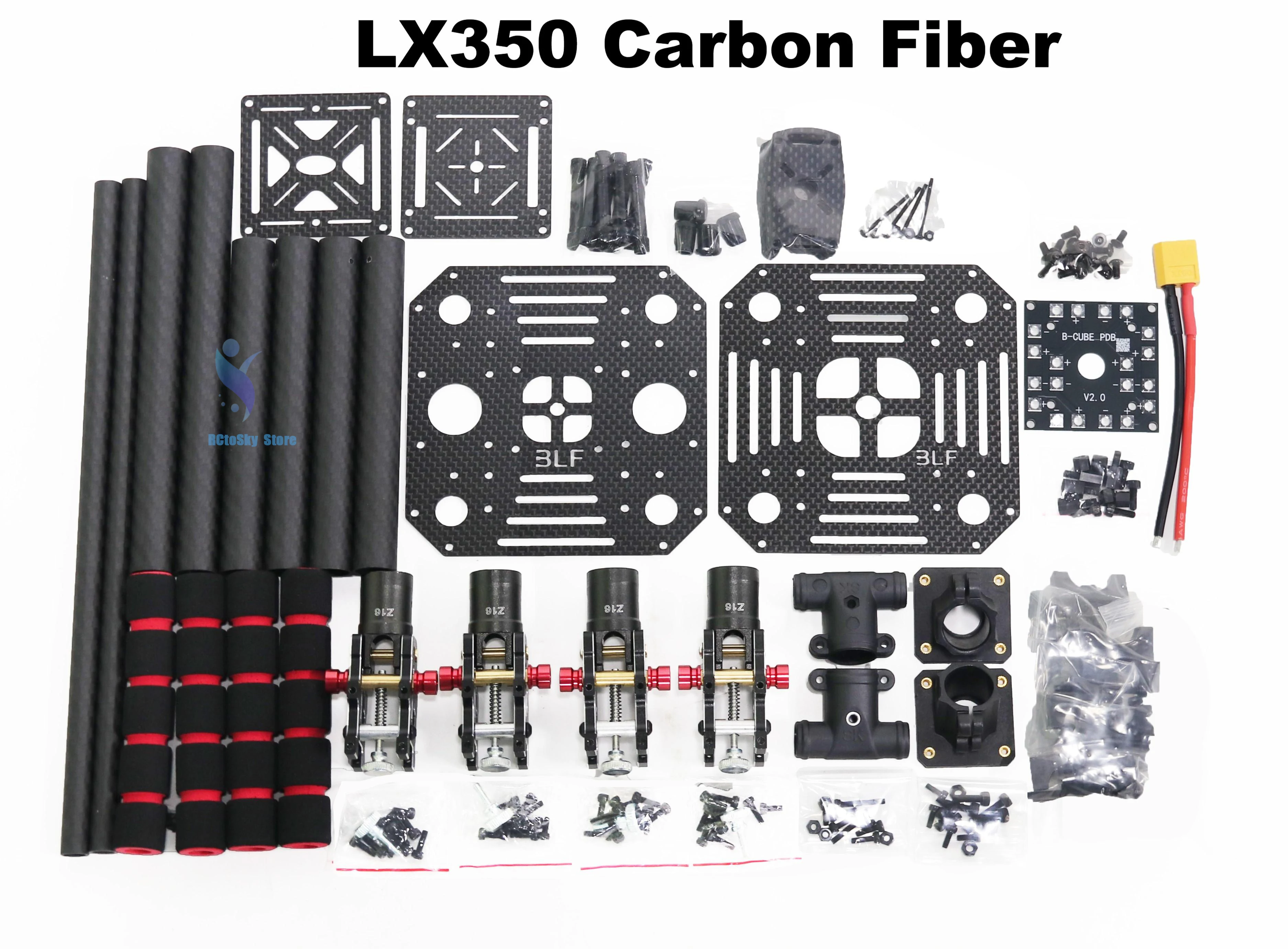 Cadre RC LX350 PRO avec drone 350 pro cadre 350 pour Multicopter RC 4 axes FPV quadrirotor Heli multi-rotor avec train d'atterrissage