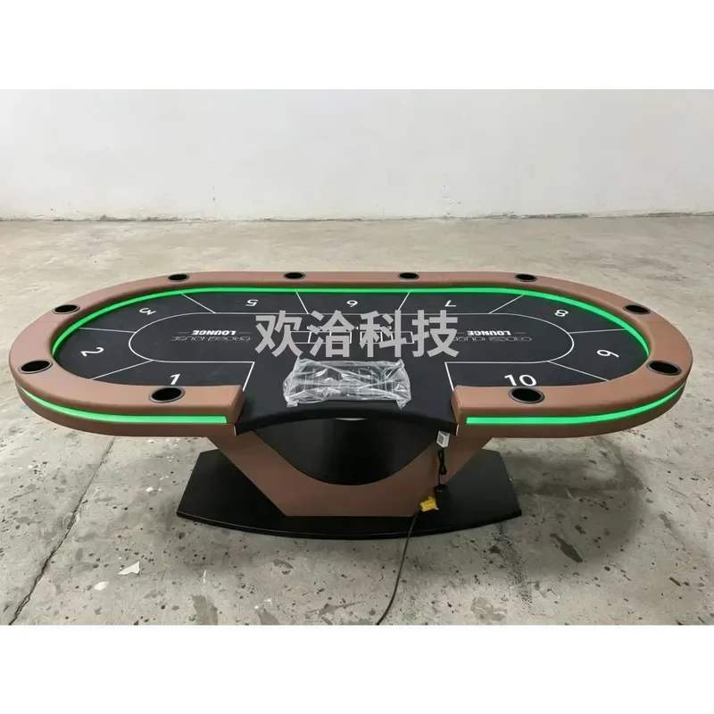 Texas Holdem Poker Chip Table Cover Desktop Tablecloth for Chess Room Full Set Accessories Non Slip Protective Mat