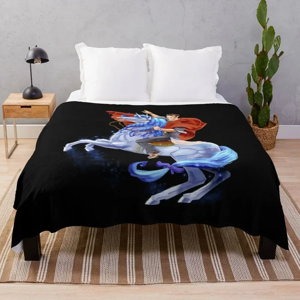

Handsome Jack & Buttstallion (no background) Throw Blanket Cozy Home Blanket Gift for Christmas Holiday