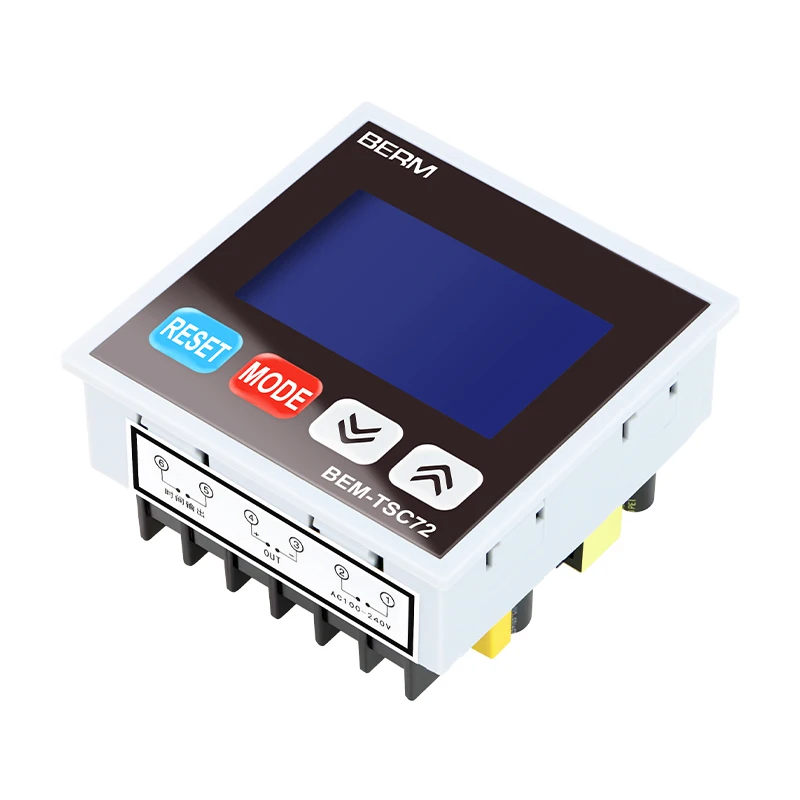 Multifunctional LCD thermostat BEM-TSC72 high power temperature controller switch digital display intelligent WSJ700