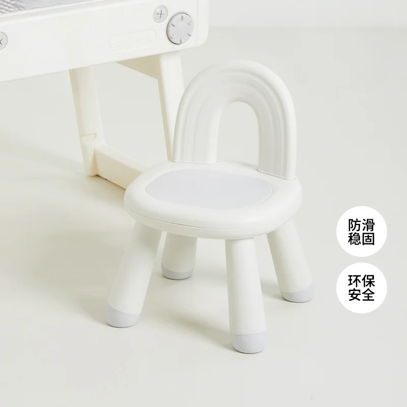 Kinder Kruk Hoge Stoel Baby Eten Meubels Klein Kind Tafel Ontwerp Fauteuil Plastic Stoelen Ontwerper Groeiende Studie Houten