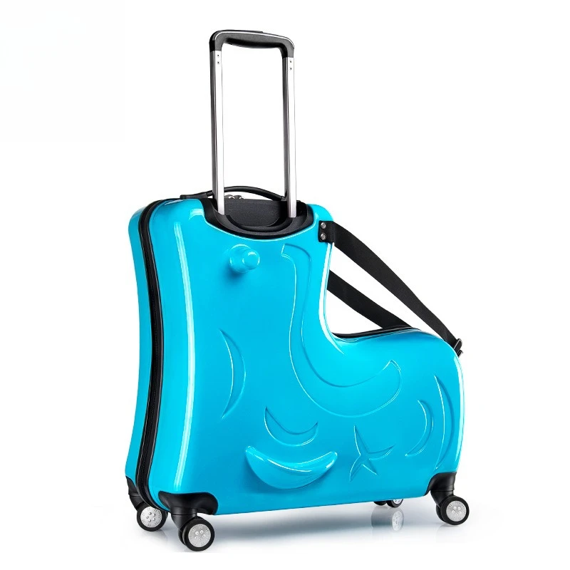 

Children's luggage can be mounted