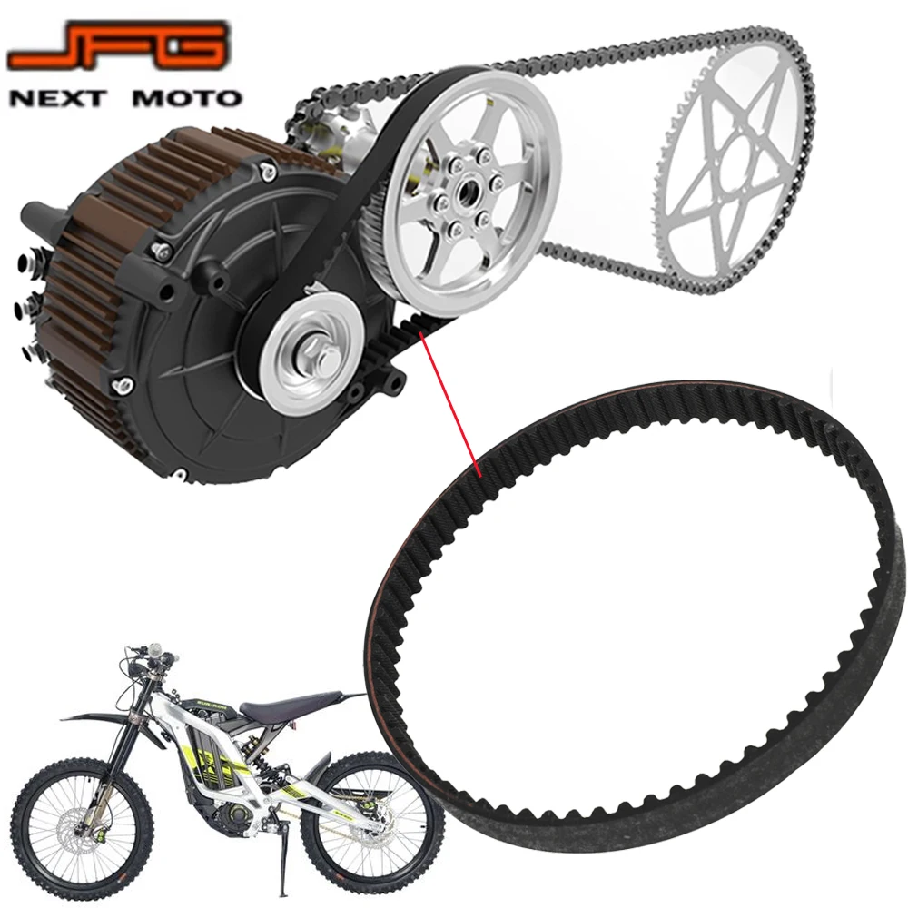 Motorcycle Drive belt 8M 560 Original Transmission Belt For Sur-Ron Surron Light Bee S/X Electric Dirt Bike Replacement