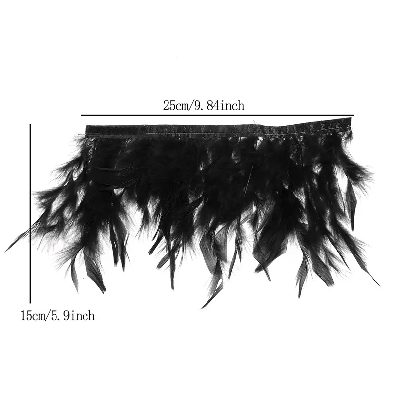 Women Natural Fur Feather Cuffs Sexy Snap On Bracelet Arm Cuff Shirts Sleeves For Women Real Ostrich Feather Anklet Wrist Cuff