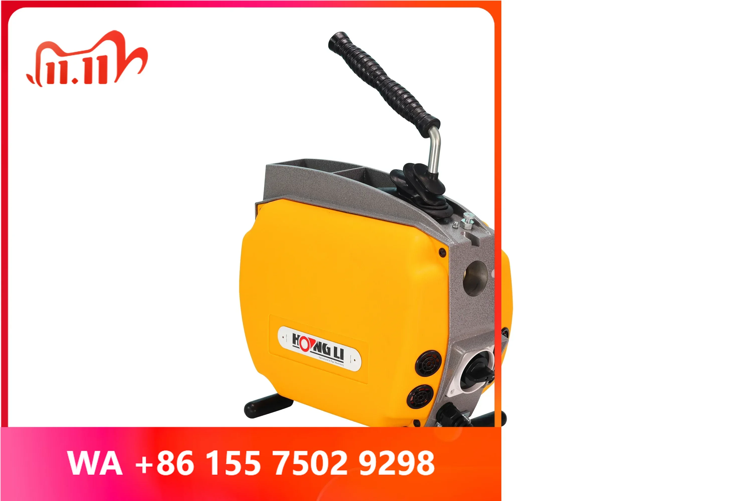 Drain Cleaner Snake Pipe Cleaning hine 150mm A150