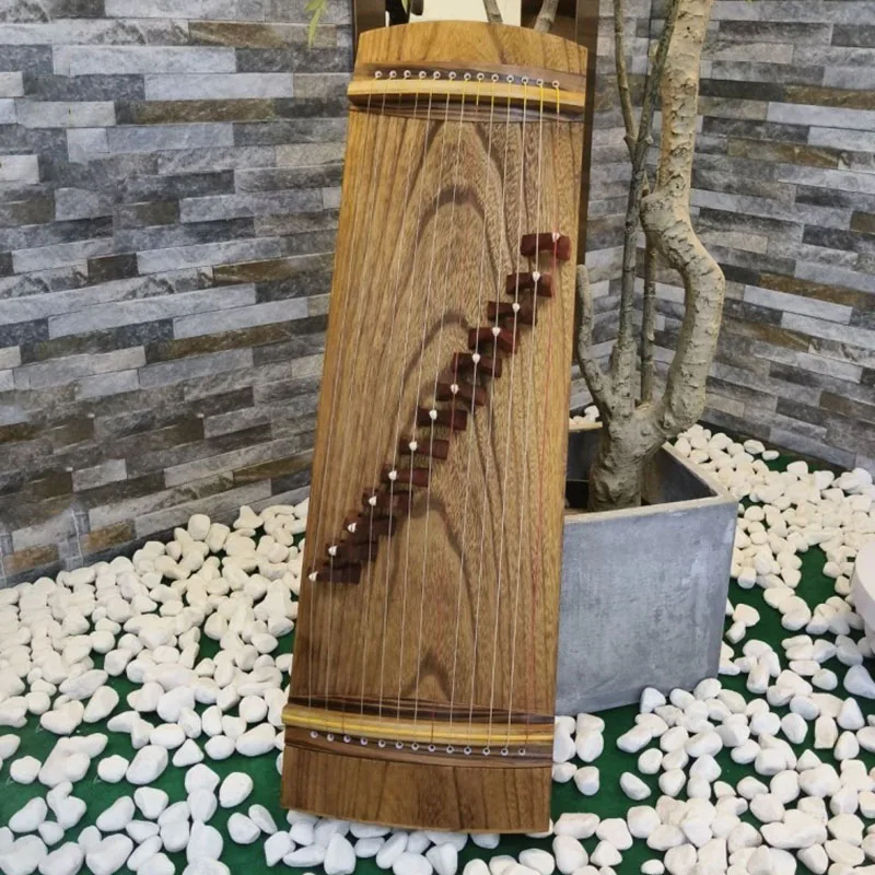 70cm Small Guzheng Professional Performance Guzheng Beginner Practice Fingering 13 String Guqin Traditional Musical Instruments