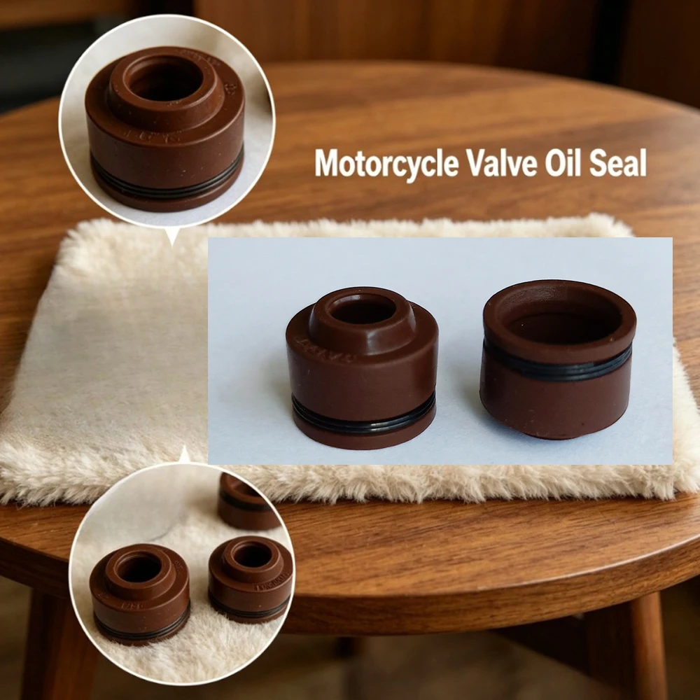 

4.5mm Motorcycle Intake Exhaust Valve Oil Seal for YAMAHA SMAX155 XC155 Xenter 150 FORCE 155 for Linhai LMAX150 SMAX 150 155 cc