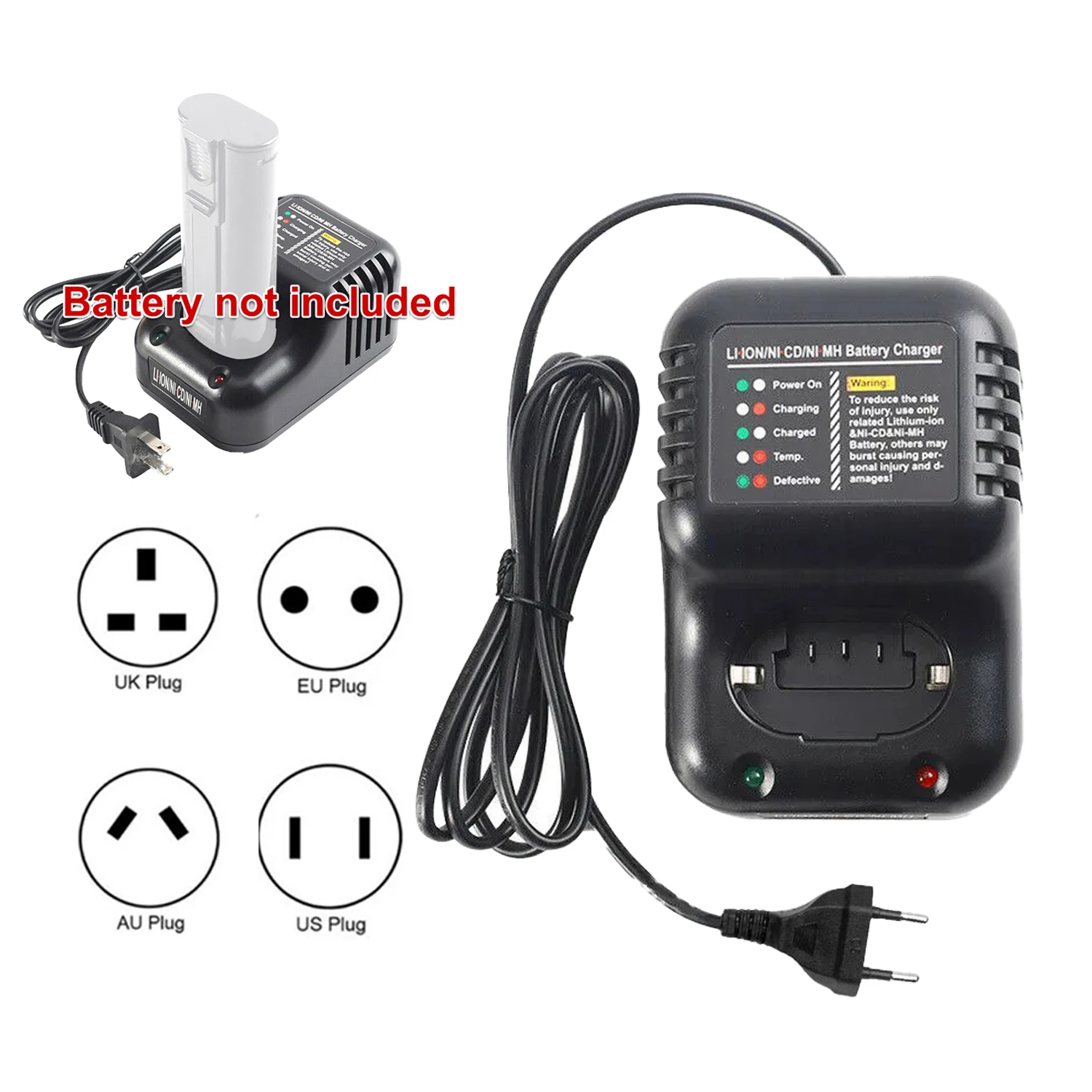 Newest Charger Nail Gun 6V 7.2V Li-ion Battery Ni-MH Ni-CD Battery Charger For Paslode 404717 B20544E BCPAS-404717 902654 Dvisi