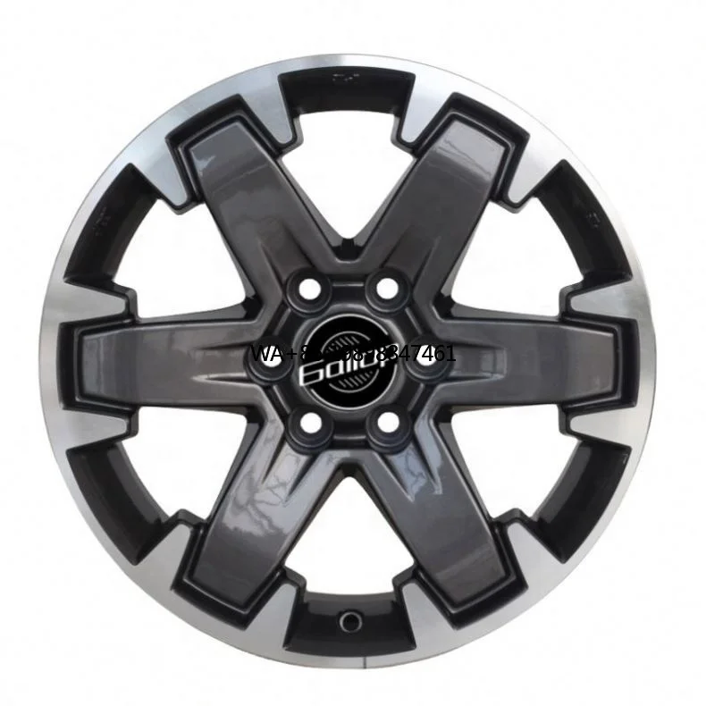 

Gallop 16 Inch ET 30 New Off-Road Passenger Car Wheels PCD 6x114.3 CB 66.1mm Aluminum Alloy Black Finish Multi-Spoke Design for