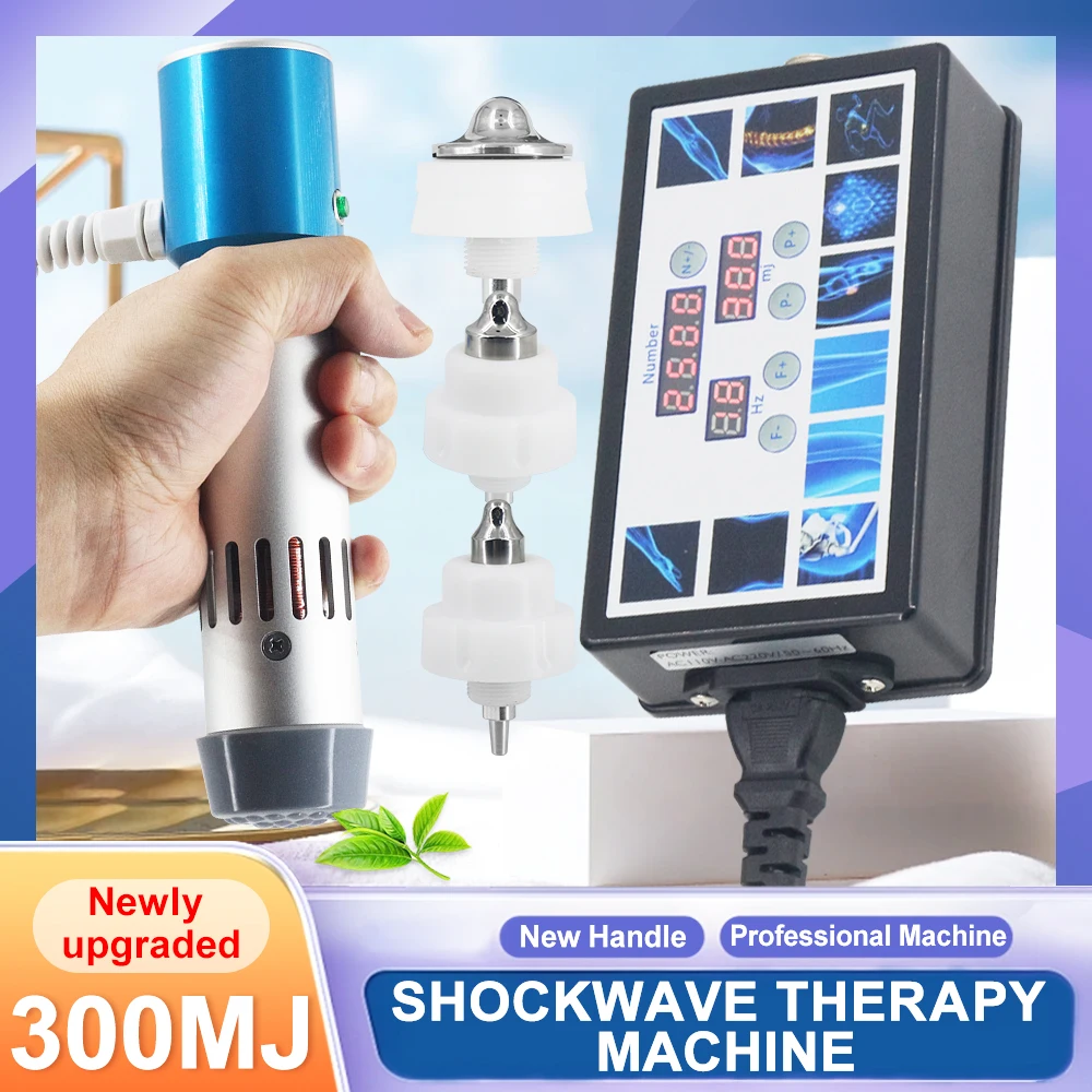 300MJ Shockwave For Erectile Dysfunction ED Treatment Relaxation Massager Waist Neck Pain Relief Shock Wave Therapy Machine New