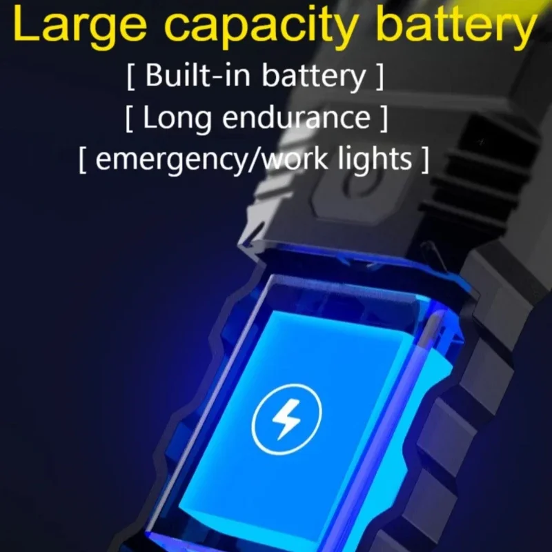 ضوء العمل المحمول 180 ° الدورية مصباح ليد جيب صغير USB قابلة للشحن المغناطيسي مقاوم للماء التخييم في الهواء الطلق المشي لمسافات طويلة مصباح الطوارئ