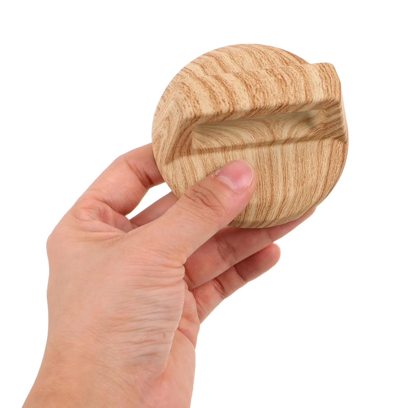 

2Pcs Universal Pot Lid Handle Replacement Wood Grain Knob Heat Resistant Bakelite Pot Cover Grip Kitchen Cookware Lid